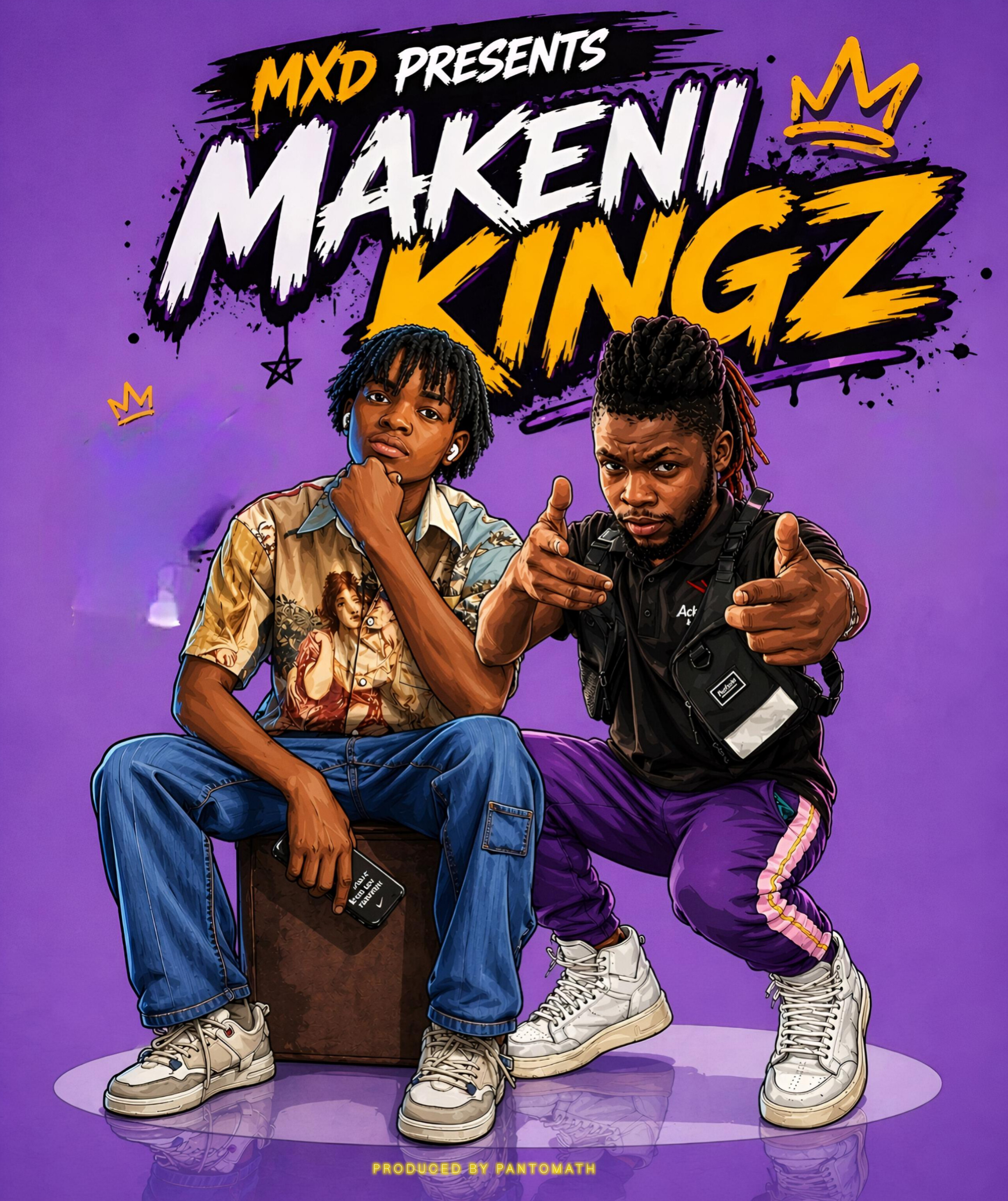 TMXD-MAKENI_KINGZ(prod by PANTOMATH) - Cover